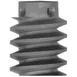 AllPoints 264004 Worm Gear, for main shaft, brass 1 image