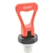 AllPoints 2762020 Beverage Dispenser Upper Faucet,"decaf" 1 image