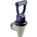 AllPoints 2762064 Beverage Dispenser Faucet, Blue Handle, Brass Spigot, 1/4" Thread, Finish 1 image