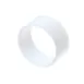 AllPoints 281750 Gauging Collar - 1/8 oz Reduction, White Plastic, Condiment Dispenser 1 image