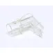 AllPoints 281878 Connector - 5/8" OD x 3/8" ID x 2-5/32" L x 1" W Plastic NSF Condiment Part 1 image