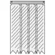 AllPoints 321853 Strip Curtain Unit 1 image