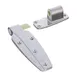 AllPoints 8009850 Hinge, 1-1/2" off-set, chrome 1 image