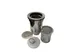 Grease Guardian ST1 MINI INSINK FILTER - 12" Steel Strainer, Sleeve, 3.5" & 2" Outlets, 5.75" H 1 image