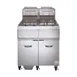 Vulcan 2GR45MF-QS-PLATINUM 31" (Quick Ship) 90-100 lbs 2 Unit Gas Deep Fryer with Millivolt Controls - 240,000 BTU 1 image