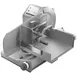 Bizerba 350M-VS12F-PROSCIUTTO 13 13/16" Vertical Feed Manual Prosciutto Slicer - 1/2 HP, 120V 2 image