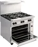 Vulcan 36S-6BN 36" Natural Gas Restaurant Range w/ (6) Burners, (1) Standard Oven, 215.000 BTU 5 image