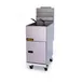 ANETS 40AV 15" Full Pot Floor Model Gas Fryer w/ 35 lbs Capacity, 2 Twin Baskets, Millivolt Control 2 image