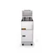 ANETS 40AV 15" Full Pot Floor Model Gas Fryer w/ 35 lbs Capacity, 2 Twin Baskets, Millivolt Control 4 image