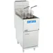 Pitco 45C+S 15" Quick Ship Full Pot Floor Model Gas Fryer w/ 42-50 lbs Capacity, 122.000 BTU 2 image