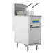 Pitco 45C+S 15" Quick Ship Full Pot Floor Model Gas Fryer w/ 42-50 lbs Capacity, 122.000 BTU 6 image