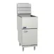 Pitco 45C+S 15" Quick Ship Full Pot Floor Model Gas Fryer w/ 42-50 lbs Capacity, 122.000 BTU 1 image