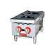 Omcan USA 47379 12" Countertop Gas Hotplate with (2) Burners, Manual Controls, 50.000 BTU 1 image