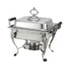 Winco 508 Crown 4 Qt. Half Size Chafer 1 image