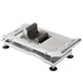 Nemco 56610A-2 Manual Roma Tomato Slicer with 1/4" Slice and Scalloped Blade 2 image