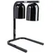 Nemco 6000A-2B Heat Lamp, Freestanding, Infrared, Two Bulb, Black Finish 3 image