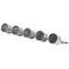 Nemco 6006-5 Heat Lamp, Single Row Suspension Bar, Chain Hung, 5 Bulb 2 image