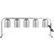 Nemco 6008-5 Heat Lamp, Portable Counter Unit, 5 Bulb, 120V/60/1Ph, 1250 Watts 1 image