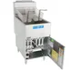 Pitco 65C+S Quick Ship Full Pot Floor Model Economy Gas Fryer w/ 65-80 lb Capacity, 150.000 BTU 4 image