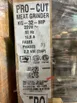 Pro-Cut KG-32-MP Bench Model Electric Meat Grinder, #32 Hub, 3 Hp - Open box 2 image
