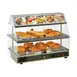 Equipex WDL-200 24" Countertop Sodir-Roller Grill Wonder Display Warmer, (2) Shelves, Stainless Steel Construction, 750 Watts - Open box 1 image