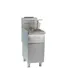 Globe GFF35G 15" Full Pot Floor Model Natural Gas Fryer w/ 35-lb Capacity, 2 Baskets - Open Box 1 image