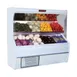 Howard-McCray SC-P32E-8S-LED 98" Open Front White Produce Open Merchandiser, 1 hp - 206 cu. ft. - Open box 1 image