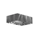 Accurex XBEW-240.00-S 20 FT Exhaust Only Wall Canopy Hood w/ Baffle Filter, Single Wall Front 1 image