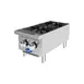 Atosa USA ACHP-2 12" Countertop Gas Hotplate w/ (2) Burners, Manual Controls, 64.000 BTU 1 image