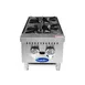 Atosa USA ACHP-2 12" Countertop Gas Hotplate w/ (2) Burners, Manual Controls, 64.000 BTU 4 image