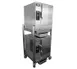 AccuTemp N61201D060 DBL 12 Pan Gas Boilerless Steamer, (2) Stacked, Connectionless, 120.000 BTU 1 image