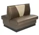 American Tables & Seating AD-36VN GR4 46"L Double V Shape Back, Fully Upholstered Booth, 36" Height 1 image