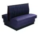 American Tables & Seating AD-4812-D GR4 30"L Double Deuce 12 Channel Back, Fully Upholstered Booth, 48" Height 1 image