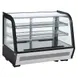 Black Diamond BDRCTD-160 35"Full Service Countertop Refrigerated Display Case with Sliding Glass Door, 2 Shelves - 5.2 cu. ft. / 201 w 1 image