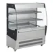 Black Diamond BDVACM-200 36" Vertical Air Curtain Merchandiser, Stainless Steel, 2 Shelves, 7 cu. ft. 1 image