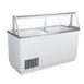 U-STAR USDP-67 67" Ice Cream Dipping Cabinet w/ Curved Sneeze Guard 1 image