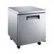 U-STAR USUCRF-27 27" 1-Door Undercounter Refrigerator, Stainless Steel, 5.5 cu. ft., Rear Mounted 1 image