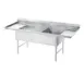 Advance Tabco 18-K5-56 Meat & Platter Sink, 3-Compartment 1 image