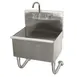 Advance Tabco 19-18-23-F 23" Wall Mounted Multi-Station Hand Sink with Faucet - 16 gauge 1 image