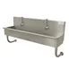 Advance Tabco 19-18-23EF 23" Wall Mounted Multi-Station Hand Sink with e-Faucet - 16 gauge 1 image