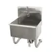 Advance Tabco 19-18-23KV 23" Wall Mounted One-Station Hand Sink without Faucet - Single Knee Valve 1 image