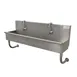 Advance Tabco 19-18-40EF 40" Wall Mounted Multi-Station Hand Sink with e-Faucet - 16 gauge 1 image