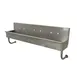 Advance Tabco 19-18-60 60" Wall Mounted Multi-Station Hand Sink without Faucet - 16 gauge 1 image