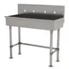 Advance Tabco 19-FM-40-ADA 40" Freestanding Multi-Station Hand Sink without Faucet - 16 gauge 1 image