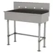 Advance Tabco 19-FM-40 40" Freestanding Multi-Station Hand Sink without Faucet - 16 gauge 1 image