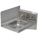 Advance Tabco 7-PS-11D Welded Side Splash, 12"H (Installed Height) 1 image