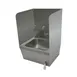 Advance Tabco 7-PS-28F Welded Side Splash, 24"H (Installed Height) 1 image