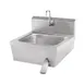 Advance Tabco 7-PS-30 17" Wall Mounted Hand Sink with Hands Free Faucet & Single Knee Valve - 18 g 1 image