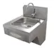 Advance Tabco 7-PS-41 20" Wall Mounted Hand Sink with e-Faucet, Soap & Towel Dispenser - 18 gauge 1 image