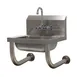 Advance Tabco 7-PS-64 17" Wall Mounted Hand Sink with Faucet - 20 gauge 1 image